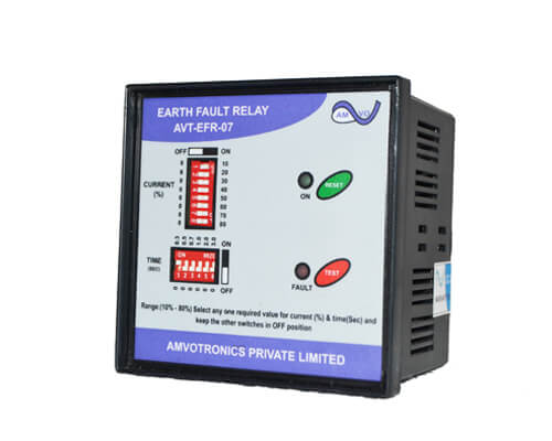 EARTH FAULT RELAY – AM-VO TRONICS PVT LTD